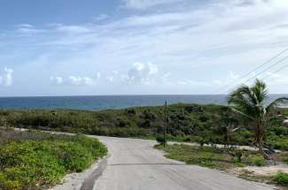 Oceanfront Lot on cliff overlooking the Ocean